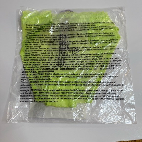 New Savage x Fenty Mesh Crotchless High-Leg Lime Green Bikini Undies - Picture 5 of 5